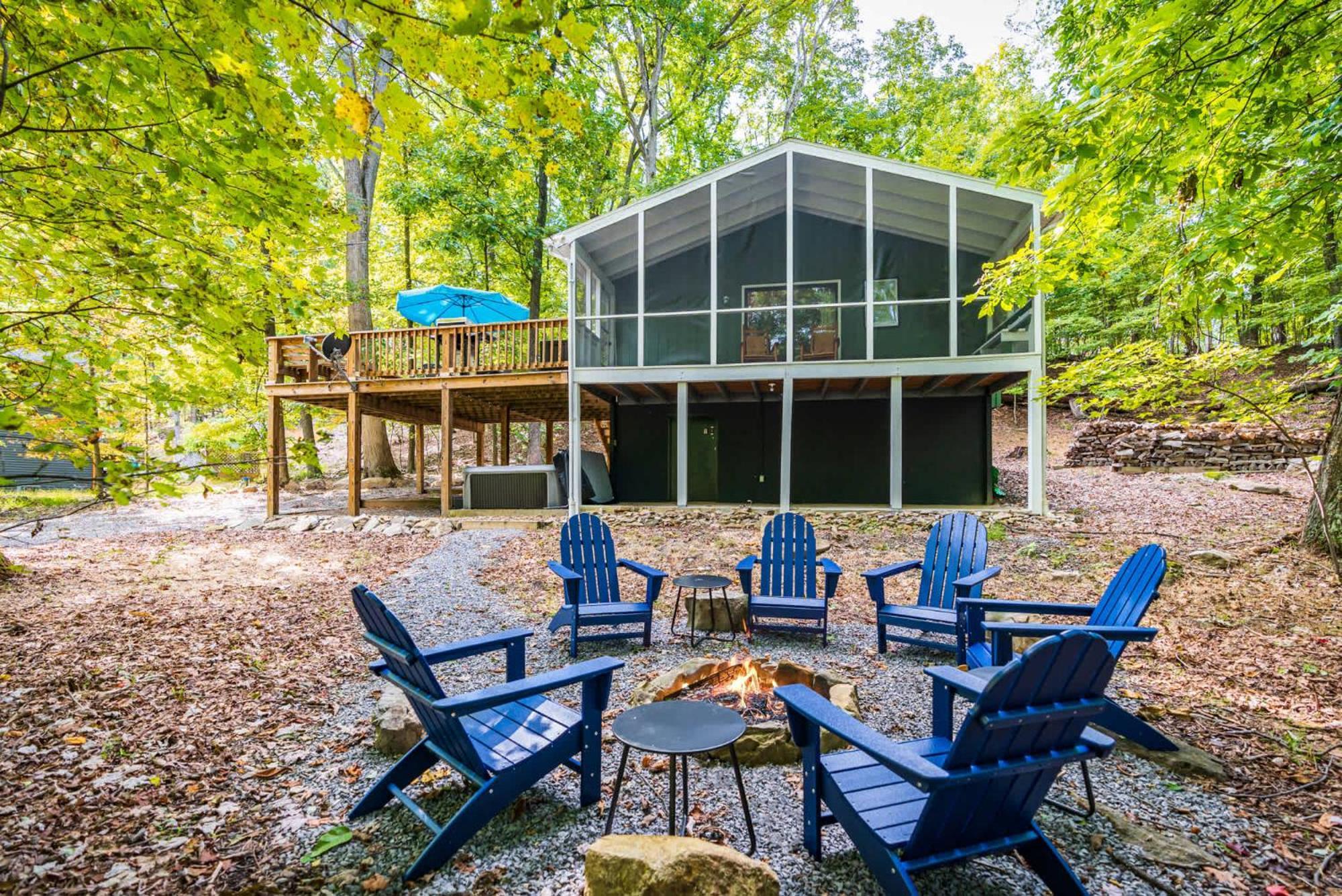 Villa Modern W Fire Pit Deck, Grill & Hot Tub Berkeley Springs Exterior foto